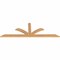Ekena Millwork Richland Smooth Timber Gable Bracket, Western Red Cedar, 72"W x 24"H x 1 1/2"D x 3 1/2"F, 8/12 Pitch GBW072X24X0204RIC00SWR - alternate 2